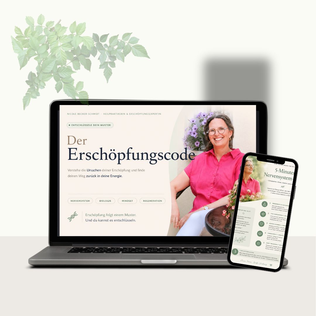 Der Erschöpfungscode — Produkt-Mockup